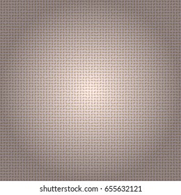 Vector seamless pattern on a beige background with golden vintage ornament.