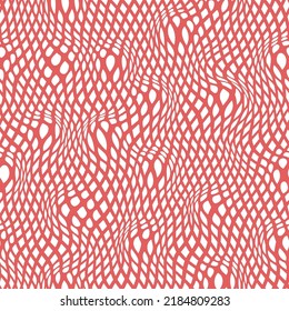 Vector seamless pattern with optical illusion. Simple design for wrapping paper, wallpaper, textile, stationery.