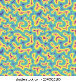 Vector seamless pattern. An ornament with an abstract background. Design print for textile, fabric, wallpaper, background.