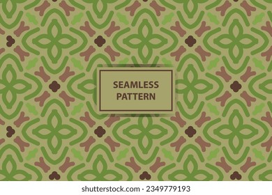 vector seamless pattern. Ornament, Traditional, Ethnic, Arabic, Turkish, Indian motifs. Great for fabric and textile, wallpaper, packaging design or any desired idea.