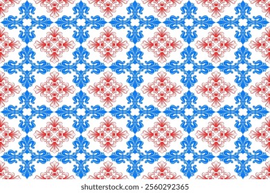  vector seamless pattern. Ornament, Traditional, Ethnic, Arabic Indian motifs. Great for fabric and textile, wallpaper, packagin