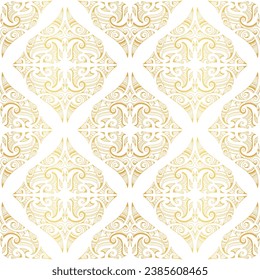 patrón sin costuras vectorial. Estilo maorí geométrico ornamental