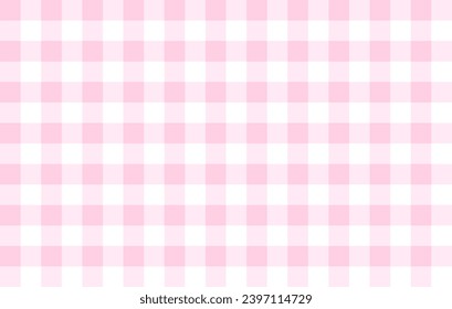 Vector Seamless Pattern. Pink abstract Checkered Pattern. Vector Notebook Texture. Decoration banner themed Lol surprise doll girlish style. Invitation card template