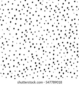 Vector seamless pattern with polka dot. Abstract illustration. 
