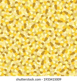 Vector seamless pattern with polka dots. Glittering confetti. Shiny holiday background. 