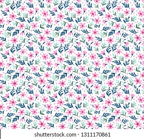 Cute Floral Pattern Small Flower Ditsy Stock Vector (Royalty Free ...
