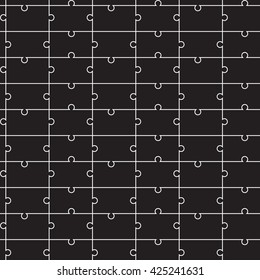 vector seamless pattern puzzle