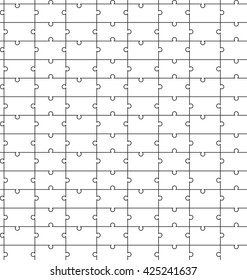 vector seamless pattern puzzle