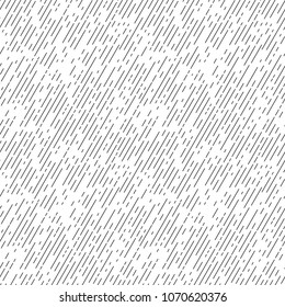 Vector seamless pattern of Rain. Abstract modern vector texture for your design in minimal style. Perfect for fabric, textile, wrapping paper and other decoration design.