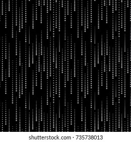 Vector seamless pattern of Rain drops. Abstract modern background for your design in minimal style. Perfect for fabric, textile, wrapping paper and other decoration design.