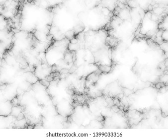 Vector seamless pattern. Realistic white marble texture with high resolution. Marbling backdrop. Trendy watercolor texture. Elegant stylish abstract background for design. Ebru style illustration