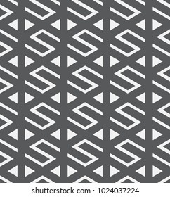 Vector seamless pattern. Regular abstract striped texture. Geometric pattern of straight lines.