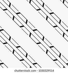 Vector seamless pattern. Regular abstract striped texture. Geometric pattern of straight lines.
