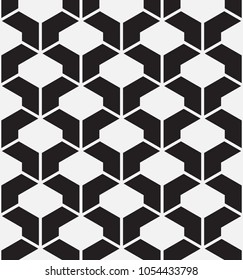  Vector seamless pattern. Regular abstract striped texture. Geometric pattern of zigzag lines.