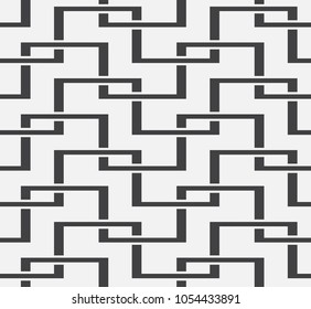  Vector seamless pattern. Regular abstract striped texture. Geometric pattern of zigzag lines.