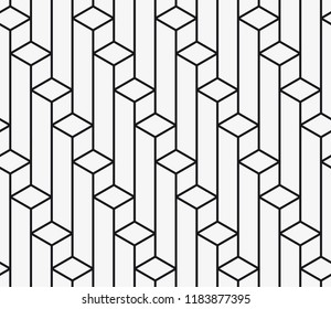  Vector seamless pattern. Regular abstract striped texture. Geometric pattern of straight lines.