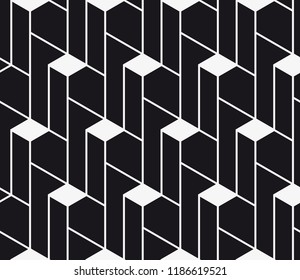  Vector Seamless Pattern. Regular Abstract Striped Texture. Geometric Pattern Of Straight Lines.