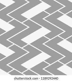  Vector seamless pattern. Regular abstract striped texture. Geometric pattern of zigzag lines.