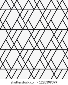  Vector seamless pattern. Regular abstract striped texture. Geometric pattern of straight lines.