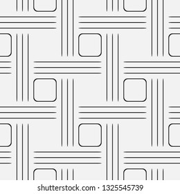  Vector seamless pattern. Regular abstract striped texture. Geometric pattern of straight lines.