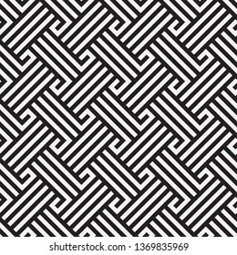  Vector seamless pattern. Regular abstract striped texture. Geometric pattern of straight lines.