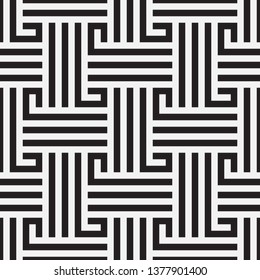  Vector seamless pattern. Regular abstract striped texture. Geometric pattern of straight lines.