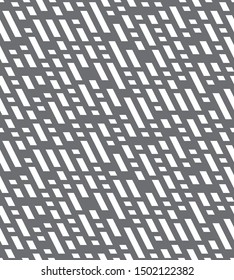  Vector seamless pattern. Regular abstract striped texture. Straight dotted lines.