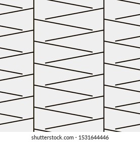  Vector seamless pattern. Regular abstract striped texture. Geometric pattern of straight lines.