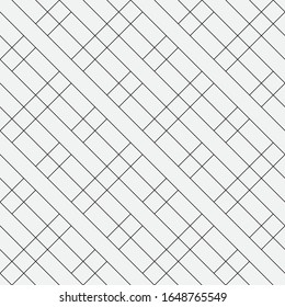  Vector seamless pattern. Regular abstract striped texture. Geometric pattern of straight lines.