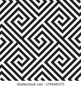  Vector seamless pattern. Regular abstract striped texture. Geometric pattern of straight lines.