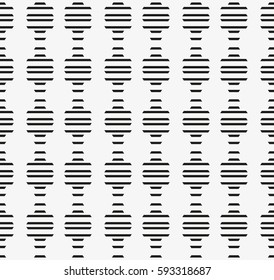 Vector seamless pattern. Regular abstract striped texture. Geometric pattern of straight lines.