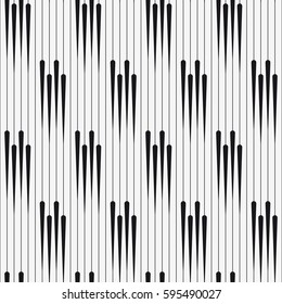 Vector seamless pattern. Regular abstract striped texture. Geometric pattern of straight lines.