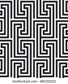 Vector seamless pattern. Regular abstract striped texture. Geometric pattern of straight lines.