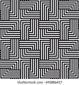 Vector seamless pattern. Regular abstract striped texture. Geometric pattern of straight lines.