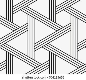 Vector seamless pattern. Regular abstract striped texture. Geometric pattern of straight lines.