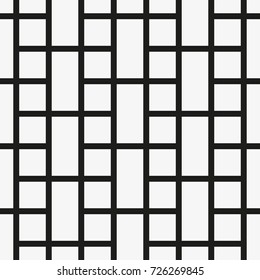 Vector seamless pattern. Regular abstract striped texture. Geometric pattern of straight lines.