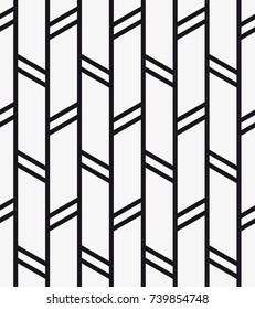 Vector seamless pattern. Regular abstract striped texture. Geometric pattern of straight lines.
