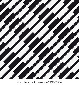 Vector seamless pattern. Regular abstract striped texture. Geometric pattern of straight lines.