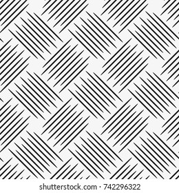 Vector seamless pattern. Regular abstract striped texture. Geometric pattern of straight lines.