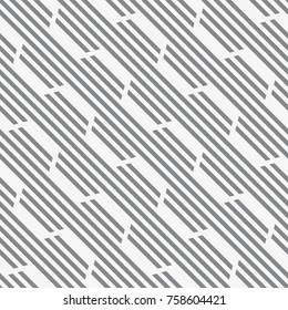 Vector seamless pattern. Regular abstract striped texture. Geometric pattern of straight lines.