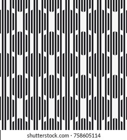 Vector seamless pattern. Regular abstract striped texture. Geometric pattern of straight lines.