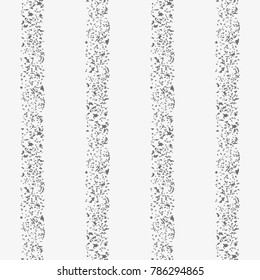 Vector seamless pattern. Regular abstract striped texture. Handmade pattern of straight lines.