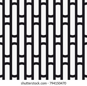 Vector seamless pattern. Regular abstract striped texture. Geometric pattern of straight lines.