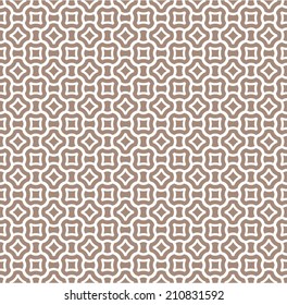 vector seamless pattern. repeating abstract background with squarish shapes