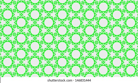 Vector seamless pattern. Repeating geometric tiles 