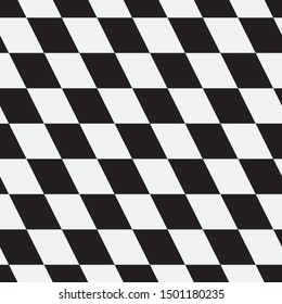 Vector seamless pattern. Repeating geometric tiles with a grid of rhombuses.