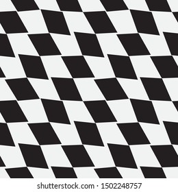  Vector seamless pattern. Repeating geometric tiles with a grid of rhombuses.