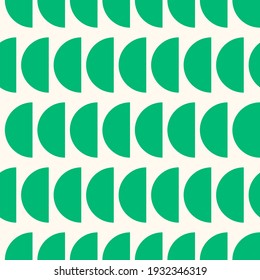 Vector seamless pattern. Repeating geometric elements. Abstract simple monochrome background design.