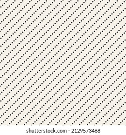 Vector seamless pattern. Repeating geometric elements. Stylish monochrome background design.