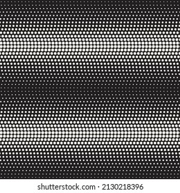 Vector seamless pattern. Repeating geometric elements. Stylish monochrome background design.
